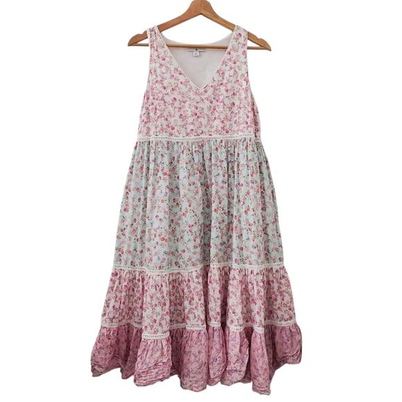 LoveShackFancy x Target Camille Floral Parfait Babydoll Dress(S) - Picture 2 of 6